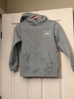Vans Kids Light Gray Pullover Hoodie